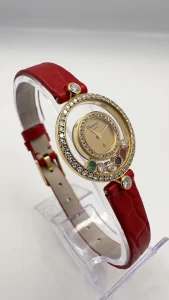 Vintage-chopard-happy-diamonds-Ruby-Emerald-sapphire-diamond-20395724-3-side-happydiamonds