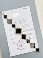 Van Cleef Arpels Alhambra Bracelet Watch - Image 5