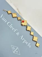 Van Cleef Arpels Alhambra Bracelet Watch - Image 6