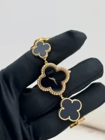 Van Cleef Arpels Alhambra Bracelet Watch - Image 3