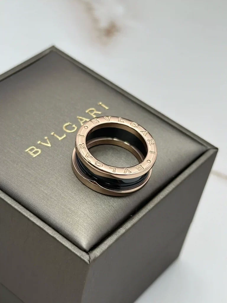 Bvlgari-B.zero1-Two-Band-Ring-347045-Black-Ceramic-18k-Rose-Gold