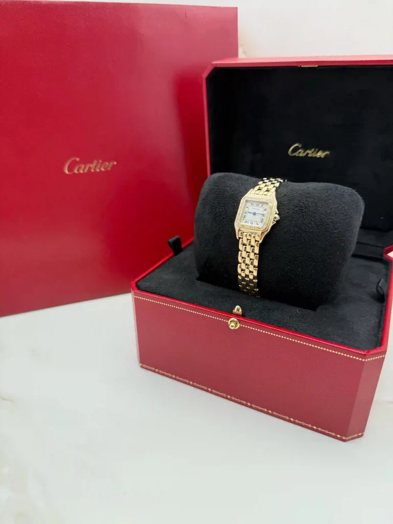 Cartier-Panthere-Watch-Wf3070b9-Diamonds-18k-Full-Gold-Original