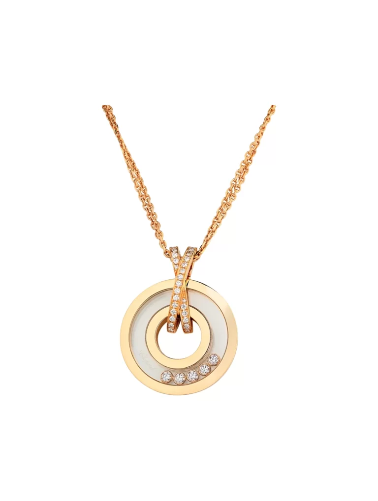 Chopard-Happy-Sport-Necklace-7962490-20-18k-Rose-Gold-Factory-Diamonds