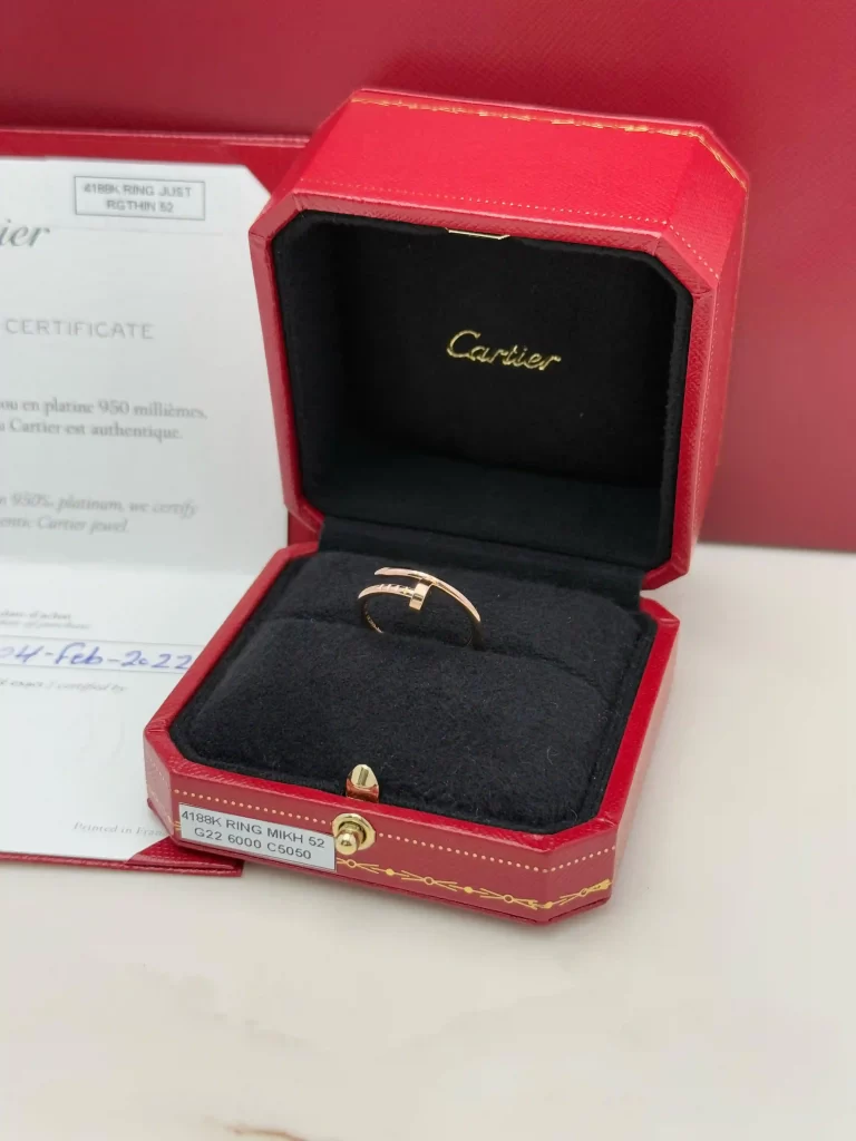 Cartier-Juste-Un-Clou-Ring-CRB4225952-18k-Yellow-Gold-Small-Authentic