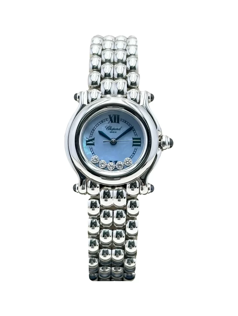 Chopard-Happy-Sport-8245-Stainless-Steel-Diamond-Blue-MOP-Dial-Quartz