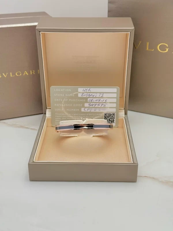Bvlgari-B.zero1-Bracelet-347575-Medium-Size-18k-Rose-Gold-Front-Box