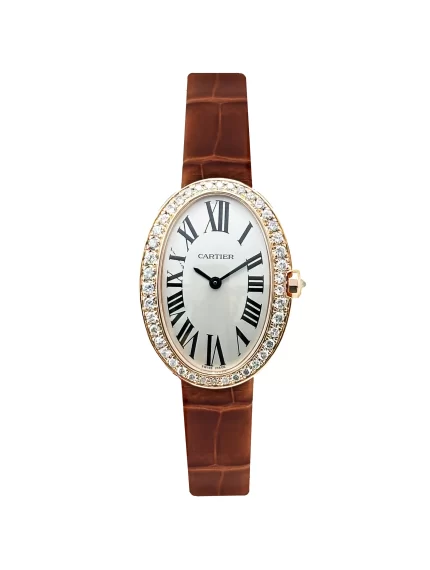 Cartier-Baignoire-watch-3064-18k-Rose-Gold-Diamonds-Quartz
