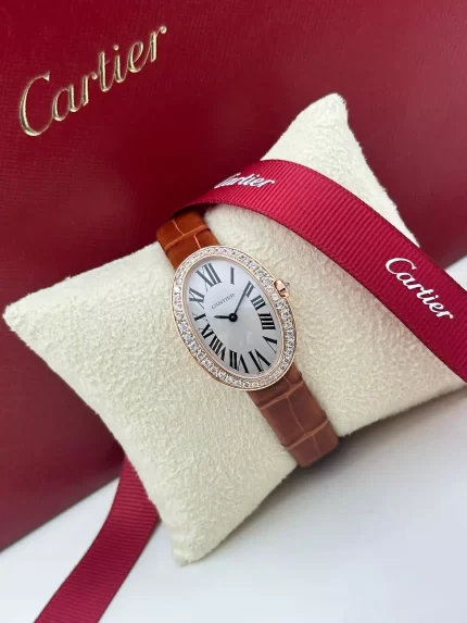Cartier-Baignoire-watch-3064-Rose-Gold-Diamonds-Quartz