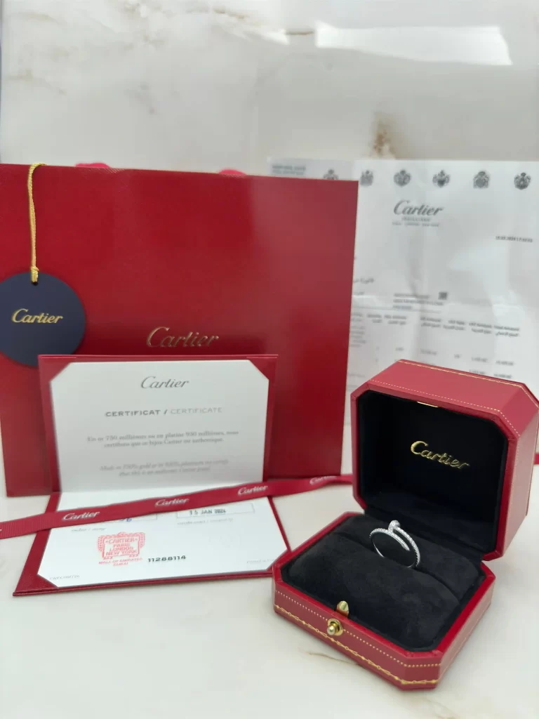 Cartier-Juste-Un-Clou-Half-Paved-Ring-CRB4231653-Small-Model-18k-White-Gold-Diamond-Original