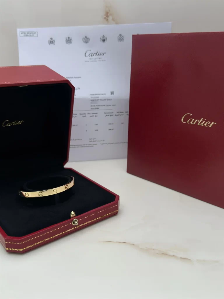 Cartier-Love-Bracelet-Open-Model-18k-Yellow-Gold-Original