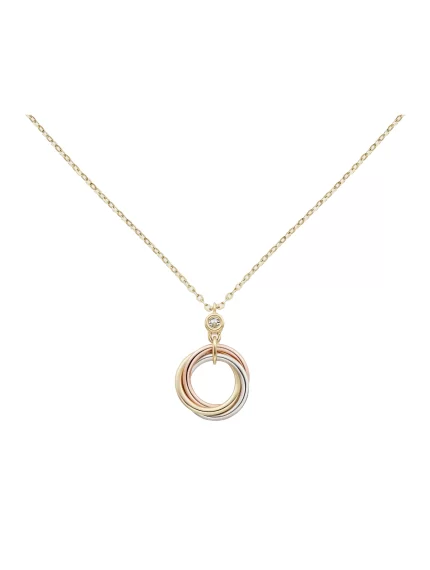 Cartier-Trinity-Pendant-1-Diamond-B7224815-18k-White-Yellow-Rose-Gold