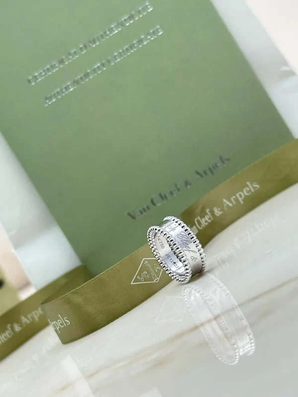 Van-Cleef-Arpels-Perlee-Signature-Ring-VCARN32300-18k-White-Gold