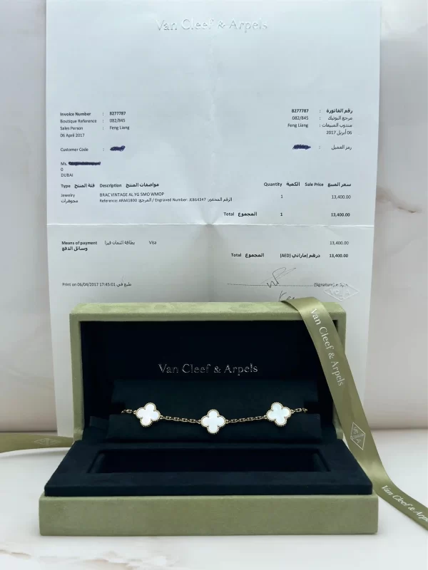 Van-Cleef-Arpels-Vintage-Alhambra-Bracelet-VCARA41800-18k-Yellow-Gold-Original