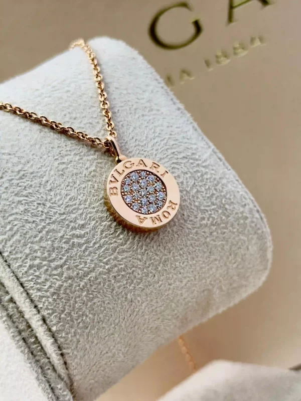 Bvlgari-Bvlgari-Necklace-358375-18k-Rose-Gold-Paved-Diamonds