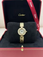 Cartier-Colisee-Ladies-Watch-8057922-Vintage-18k-Yellow-Gold-Front-Box