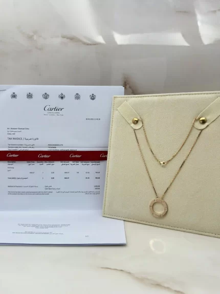Cartier-Love-Necklace-3-Diamonds-B7014500-18k-Yellow-Gold-Authentic