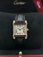 Cartier-Tank-Chinoise-Watch-2686-Diamonds-18k-Rose-Gold-Leather-Strap-Front