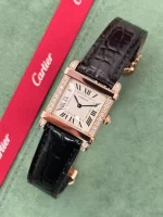 Cartier-Tank-Chinoise-Watch-2686-Diamonds-18k-Rose-Gold-Leather-Strap-Up