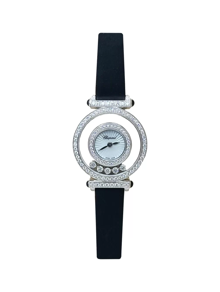 Chopard-Happy-Diamonds-Watch-4527-18k-White-Gold-MOP-Dial-Quartz