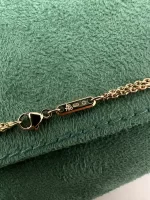 Chopard-Happy-Spirit-Pendant-795014-3-Line-Chain-18k-Rose-White-Gold