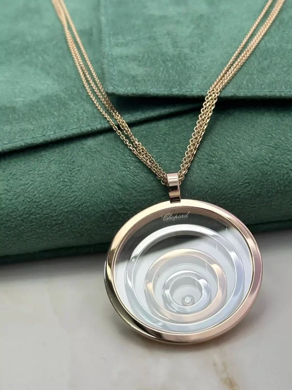 Chopard-Happy-Spirit-Pendant-795014-Jumbo-Size-3-Line-Chain-Rose-White-Gold-60