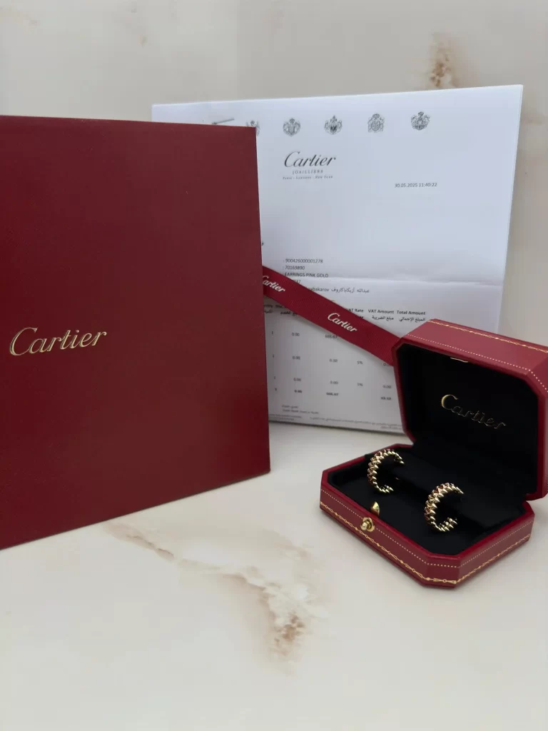 Clash-De-Cartier-Hoop-Earrings-B8301415-Small-Model-Rose-Gold-Full-Set