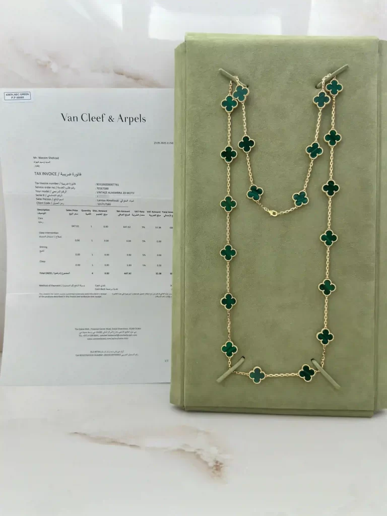 Van-Cleef-Arpels-Vintage-Alhambra-Long-Necklace-20-Motifs-VCARL88100-Original-Yellow-Gold