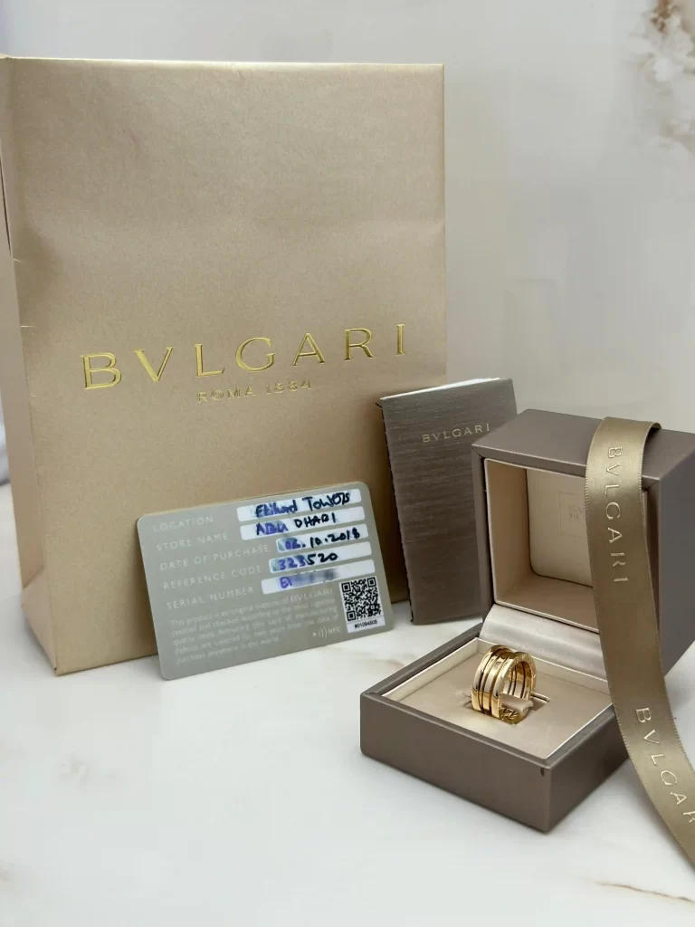 Bvlgari-B.Zero1-3-Bands-Ring-323520-18k-Yellow-Gold-Classic-Model-Original