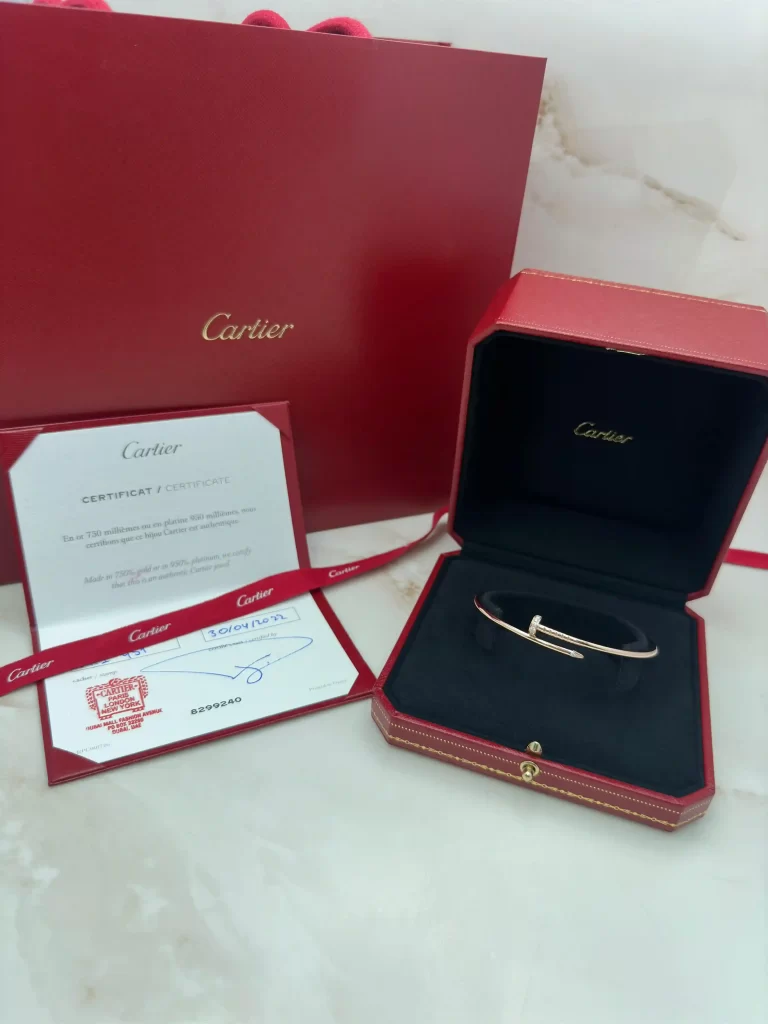 Cartier-Juste-Un-Clou-Bracelet-CRB6065819-Small-Model-18k-Rose-Gold-Diamonds-Authentic
