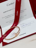 Cartier-Juste-Un-Clou-CRB6062515-Bracelet-18k-Rose-Gold-Guarantee-Card