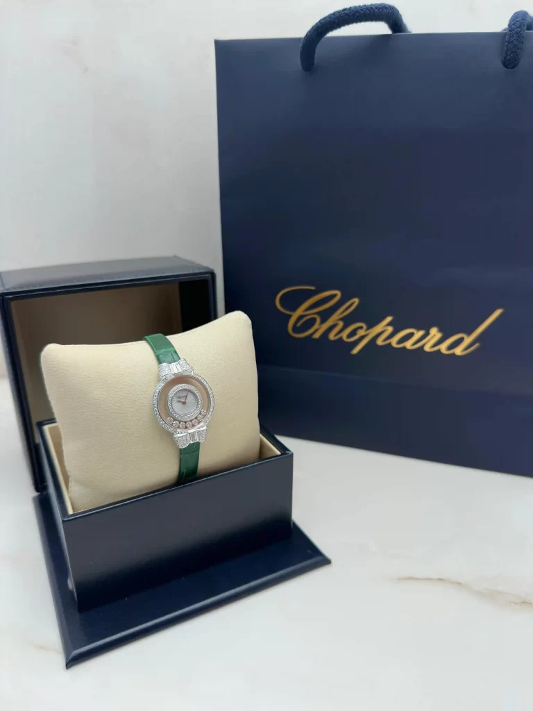 Chopard-Happy-Diamonds-Fionka-Watch-4527-18k-White-Gold-Diamonds-MOP-Original