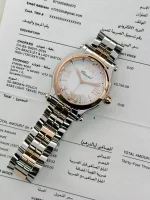 Chopard-Happy-Sport-Watch-8590-Stainless-Steel-18k-Pink-Gold-Diamonds