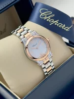Chopard-Happy-Sport-Watch-8590-Stainless-Steel-18k-Rose-Gold-Diamonds-Side