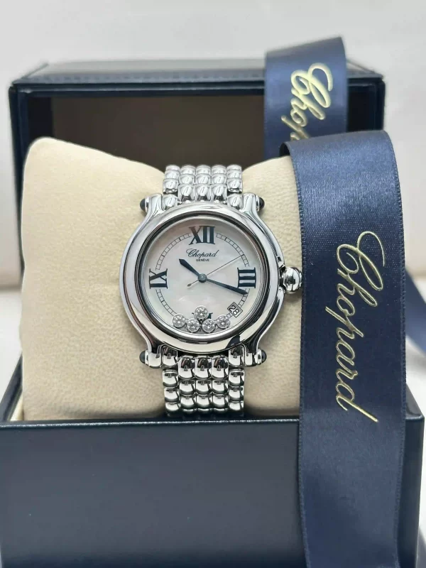 Vintage-Chopard-Happy-Sport-Watch-8347-Steel-Diamonds-Large-Model-Front-Box