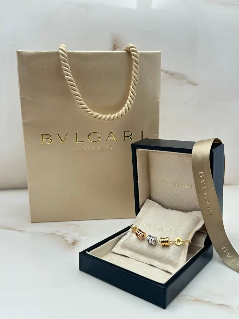 Bvlgari-B.Zero1-Three-Tone-Gold-Bracelet-18k-Yellow-White-Rose-Gold-Original