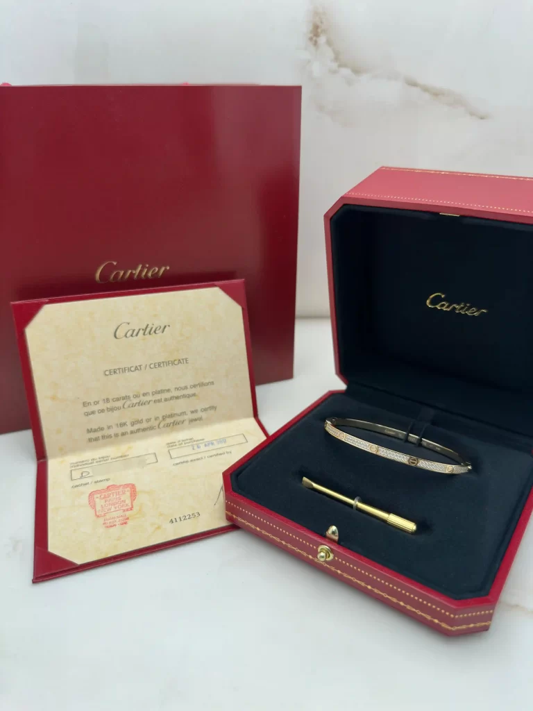 Cartier-Love-Bracelet-Small-Model-18k-Yellow-Gold-Diamonds-Original