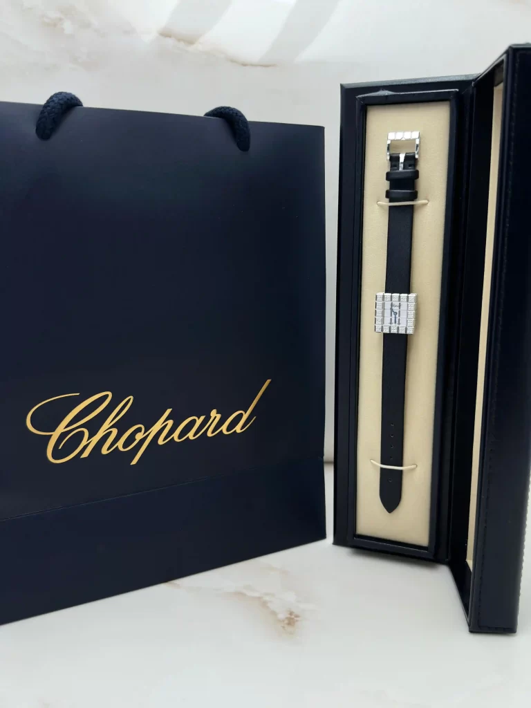 Chopard-Ice-Cube-Watch-18k-White-Gold-Diamonds-Authentic