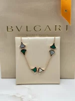 Bvlgari-Divas-Dream-Bracelet-18k-Rose-Gold-Malachite-White-MOP-Front