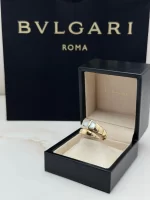 Bvlgari-Serpenti -Viper-Ring-18k-Rose-Gold-White-MOP-Large-Authentic