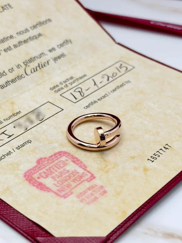 Cartier-Juste-Un-Clou-CRB4092552-Classic-Model-Ring-Rose-Gold