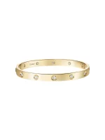 Cartier-Love-Bracelet-10-Diamonds-Classic-Model-B6070317-18k-Yellow-Gold-18