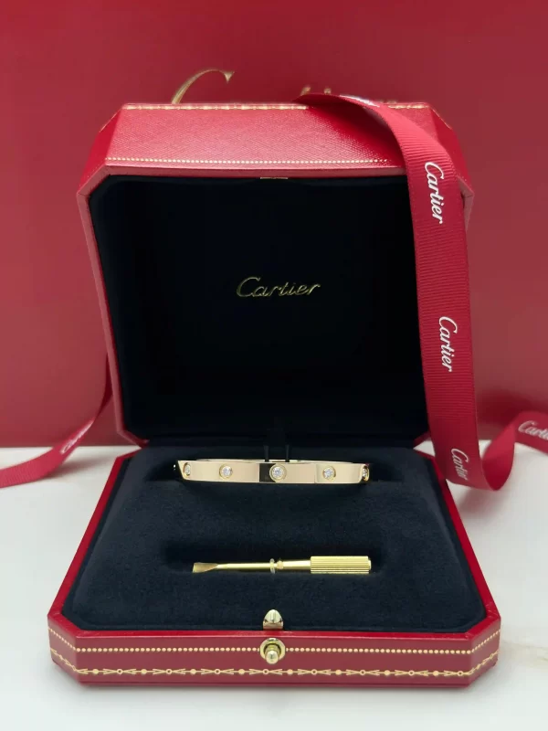 Cartier-Love-Bracelet-10-Diamonds-Classic-Model-B6070317-18k-Yellow-Gold-Front-Box