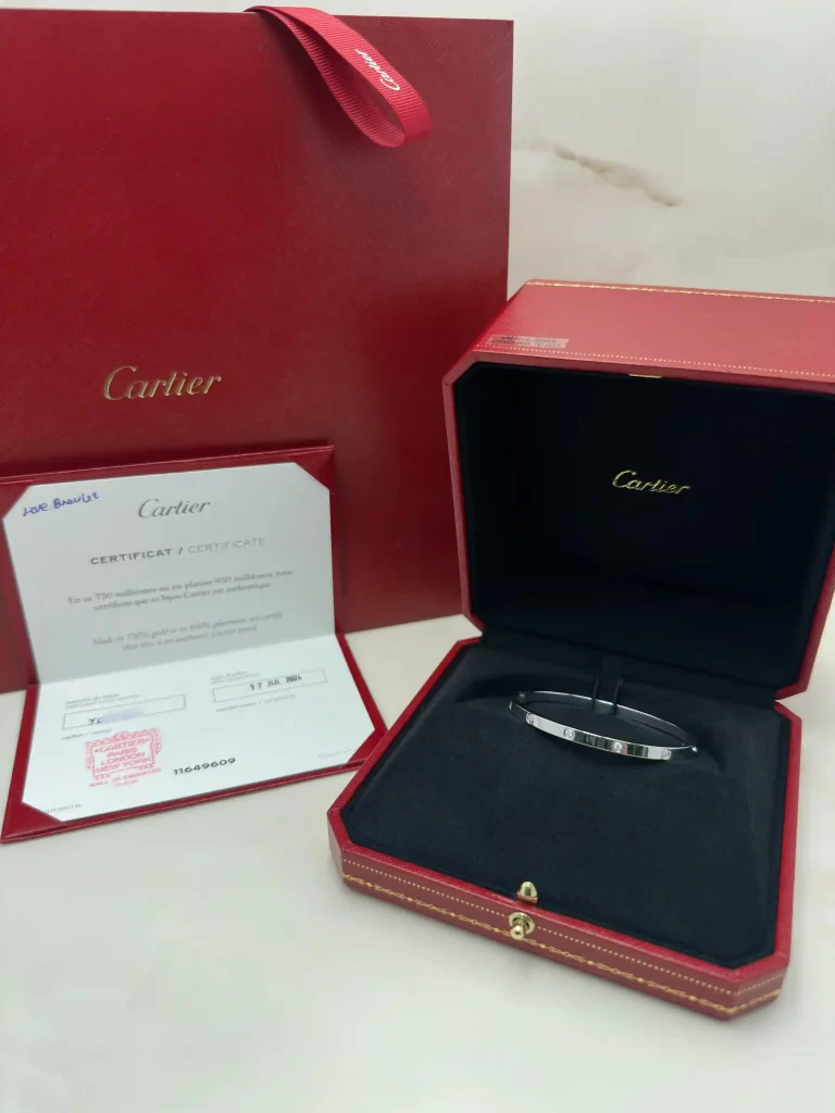 Cartier-Love-Bracelet-10-Diamonds-Small-Model-18k-White-Gold-Authentic