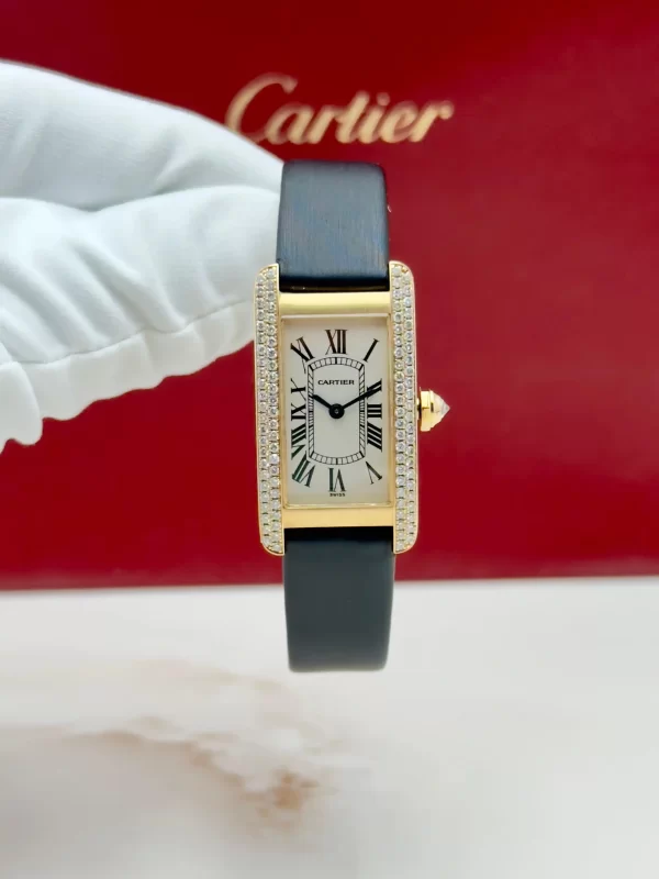 Cartier-Tank-Americaine-Watch-WB701251-Small-Model-18k-Yellow-Gold-Diamonds-Quartz