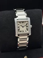 Cartier-Tank-Francaise-Watch-W4TA0009-Steel-Diamonds-Quartz-Medium-Box