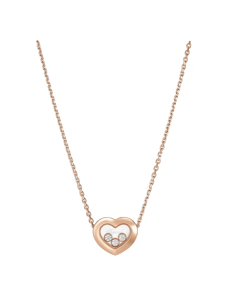 Chopard-Happy-Diamonds-Icons-Necklace-3-Diamonds-18k-Rose-Gold-44