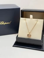 Chopard-Happy-Diamonds-Icons-Necklace-3-Diamonds-18k-Rose-Gold-Original