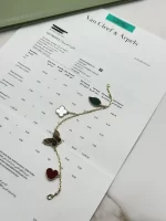 Lucky-Alhambra-Bracelet-VCARD79600-Yellow-Gold-Service-Paper