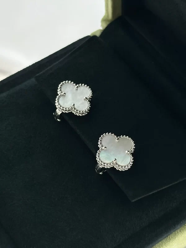 Van-Cleef-Arpels-Vintage-Alhambra-Earrings-VCARF48600-18k-White-Gold-Up