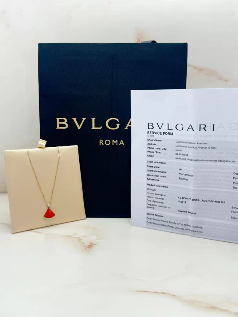 Bvlgari-Divas-Dream-Necklace-350711-18k-Rose-Gold-Coral-Rubrum-Authentic